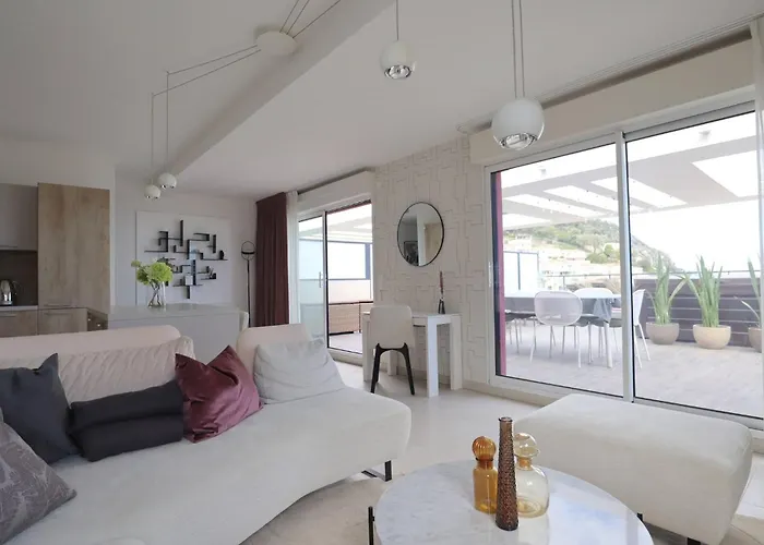 Apartmán Montecarloseaview & Jacuzzi & Parking #29 Beausoleil